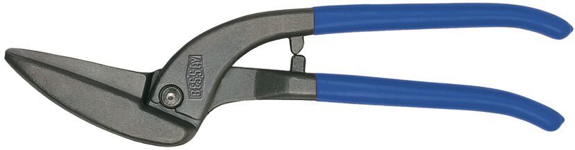 BESSEY D118-300 Ножницы по металлу, пеликан, правые, рез: 1.0 мм, 300 мм, качественная сталь, длинный прямой непрерывный рез